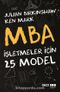 MBA İşletmeler İçin 25 Model
