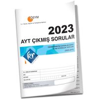 2023 AYT Çıkmış Sorular Tıpkı Basım Kitapçığı