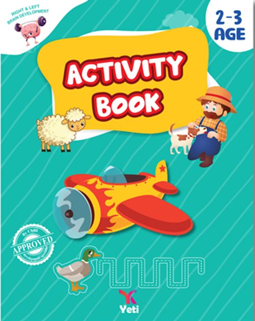 İngilizce 2-3 Yaş Aktivite Kitabım (2-3 Age Aktivity Book)