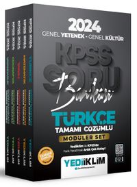 2024 KPSS Genel Yetenek Genel Kültür Modüler Set Soru Bankası