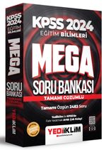 2024 KPSS Eğitim Bilimleri Mega Tamamı Çözümlü Soru Bankası