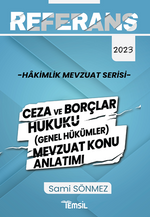 Referans Ceza Ve Borçlar Hukuku  (Genel Hükümler) Mevzuat Konu Anlatımı