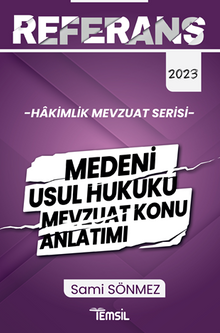 Referans Medeni Usul Hukuku  Mevzuat Konu Anlatımı