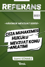 Referans Ceza Muhakemesi Hukuku Mevzuat Konu Anlatımı