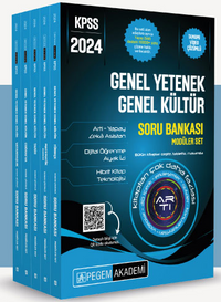2024 KPSS Genel Yetenek Genel Kültür Tamamı Çözümlü Soru Bankası Seti 