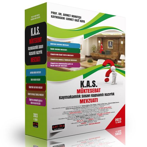 K.A.S. Müktesebat Kaymakamlık Sınavı Mevzuatı