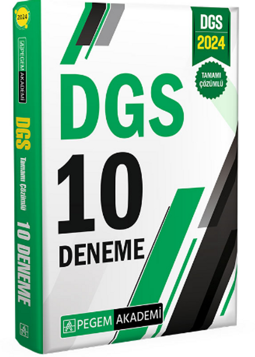 2024 Dgs Tamamı Çözümlü 10 Deneme