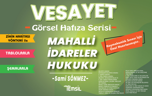 Vesayet  Kaymakamlık Mahalli İdareler Hukuku