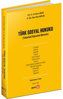 Türk Sosyal Hukuku & Yoksulluk-Yoksunluk Mevzuatı