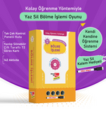 Kolay Öğrenme Yöntemiyle Yaz Sil Bölme İşlemi Oyunu