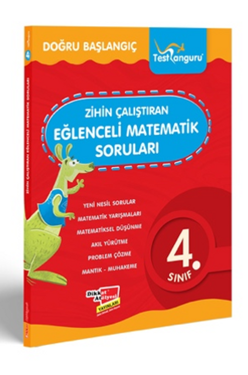 4.Sınıf Zihin Çalıştıran Eğlenceli Kanguru Matematik Soruları