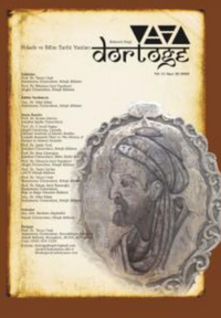 Dörtöğe Felsefe ve Bilim Tarihi Yazıları Hakemli Dergi Yıl:11 Sayı:22