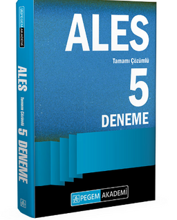 2024 Ales Tamamı Çözümlü 5 Deneme
