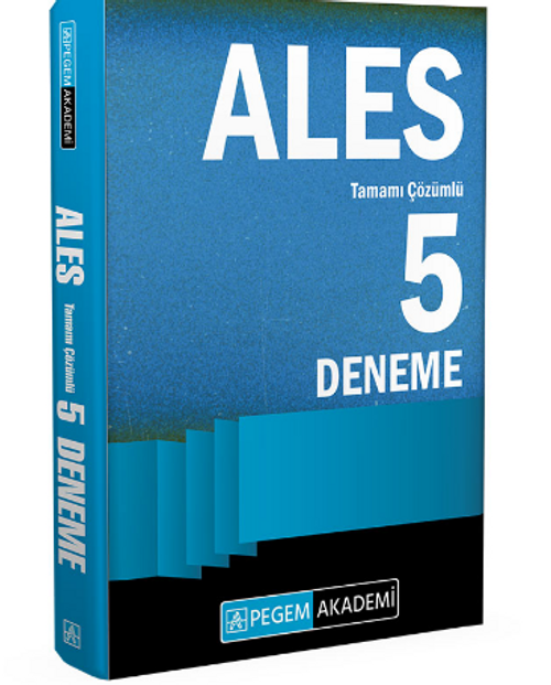 2024 Ales Tamamı Çözümlü 5 Deneme