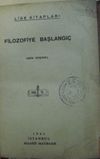 Felsefeye Başlangı&ccedil; (Kod: 2-G-78)