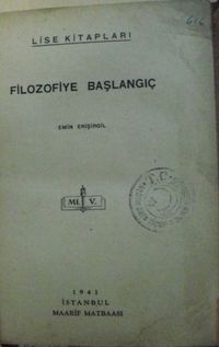 Felsefeye Başlangıç (Kod: 2-G-78)