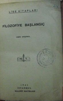 Felsefeye Başlangıç (Kod: 2-G-78)