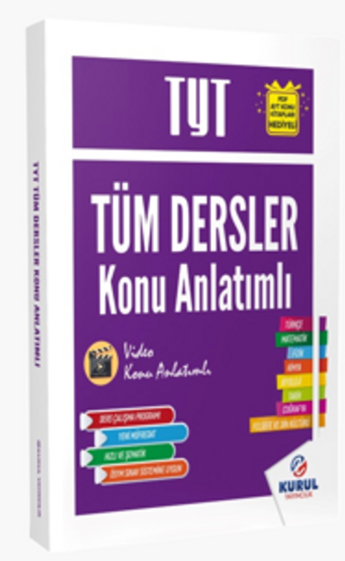 2024 TYT Tüm Dersler Tek Kitap Konu Anlatımlı