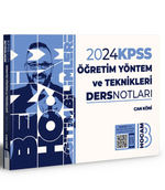 2024 KPSS Eğitim Bilimleri Öğretim Yöntem ve Teknikleri 