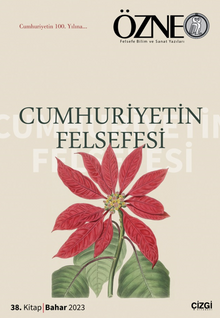 Özne 38. Kitap Cumhuriyetin Felsefesi