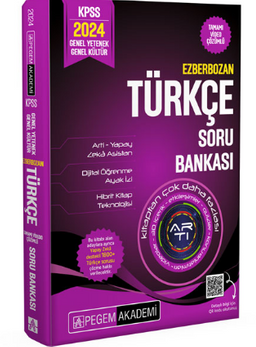 2024 Ezberbozan KPSS Genel Yetenek Genel Kültür Türkçe Soru Bankası