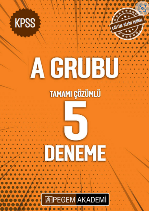 KPSS A Grubu Tamamı Çözümlü 5 Deneme
