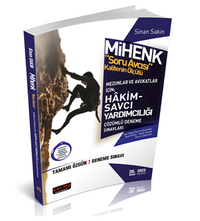 MİHENK Soru Avcısı Adli Hakimlik 7 Deneme Mezunlar ve Avukatlar İçin