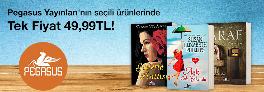 Pegasus Yayınları'nın Seçili Ürünlerinde Tek Fiyat 49,99TL!
