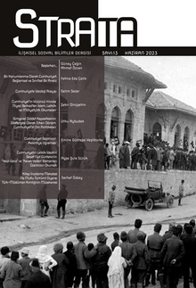 Strata İlişkisel Sosyal Bilimler Dergisi  Sayı:13