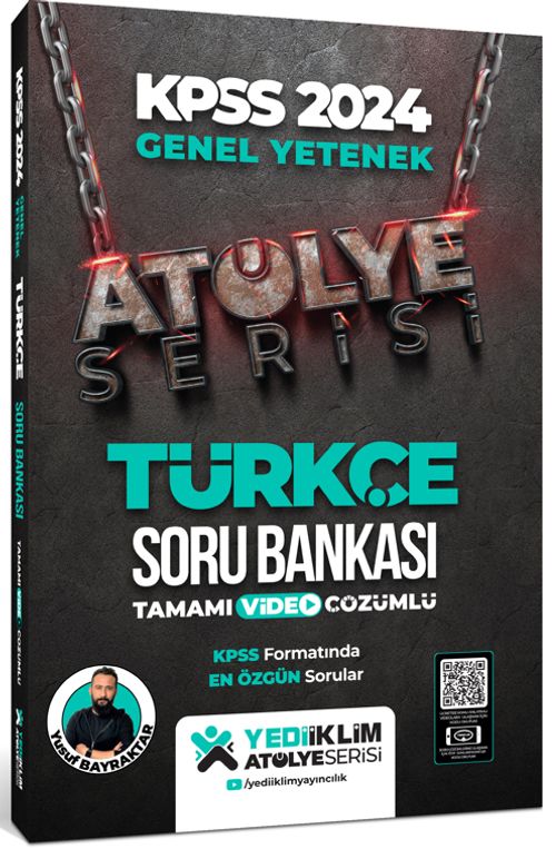 2024 KPSS Atölye Serisi Türkçe Tamamı Video Çözümlü Soru Bankası 