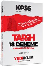2024 KPSS Tonyukuk Tarih Tamamı Çözümlü 18 Deneme 