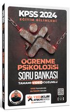 2024 KPSS Eğitim Bilimleri Atölye Serisi Öğrenme Psikolojisi Tamamı Video Çözümlü Soru Bankası
