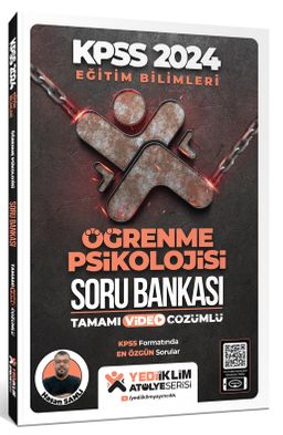 2024 KPSS Eğitim Bilimleri Atölye Serisi Öğrenme Psikolojisi Tamamı Video Çözümlü Soru Bankası