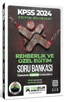2024 KPSS Eğitim Bilimleri Atölye Serisi Rehberlik ve Özel Eğitim Tamamı Video Çözümlü Soru Bankası 