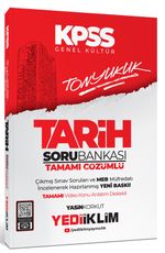 2024 KPSS Tonyukuk Tarih Tamamı Çözümlü Soru Bankası 