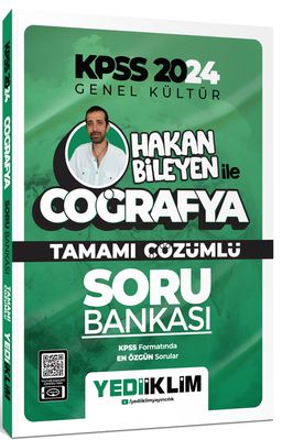 2024 KPSS Hakan Bileyen ile Coğrafya Tamamı Çözümlü Soru Bankası 