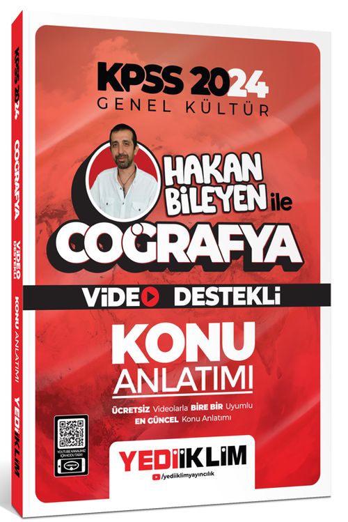 2024 KPSS Hakan Bileyen ile Coğrafya Video Destekli Konu Anlatımı