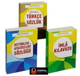 T.D.K. Uyumlu Ortaokul Sözlük Seti (3 Kitap)