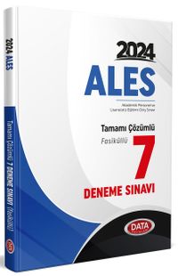 ALES Tamamı Çözümlü 7 Fasikül Deneme Sınavı 
