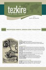 Tezkire 83. Sayı Miliyetçilik Nereye, Kimden Kime Yükseliyor?