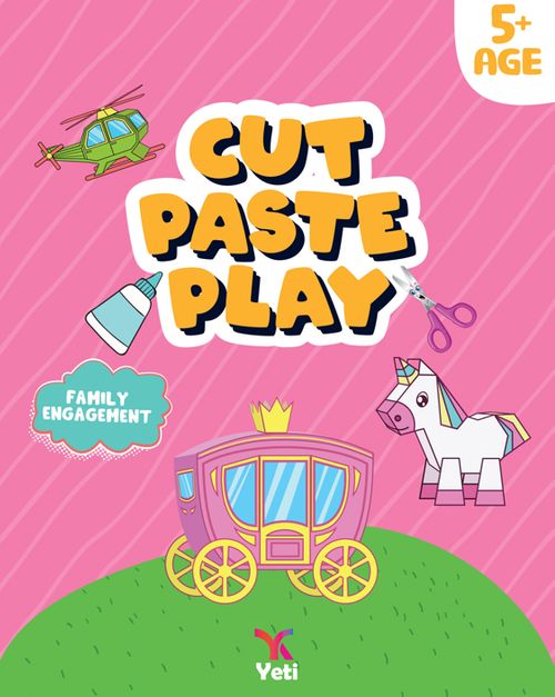 İngilizce Kes Yapıştır Oyna Kitabı 1 (Cut, Paste, Play 1)