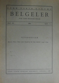 Edirne Askeri Kassamı’na Ait Tereke Defterleri (1545-1659) / 23-B-12