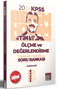 2024 KPSS Eğitim Bilimleri Ölçme ve Değerlendirme Tamamı Çözümlü Soru Bankası 