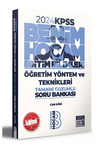 2024 KPSS Eğitim Bilimleri &Ouml;ğretim Y&ouml;ntem ve Teknikleri Tamamı &Ccedil;&ouml;z&uuml;ml&uuml; Soru Bankası
