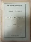 Tesad&uuml;f&icirc; Hareketler (12-G-2 )