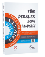 2024 KPSS Lisans Genel Kültür Genel Yetenek Tüm Dersler Tek Kitap Soru Bankası