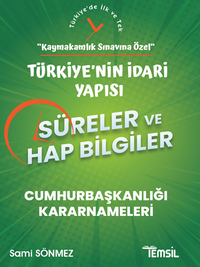 Kaymakamlık Sınavına Özel / Türkiye'nin İdari Yapısı