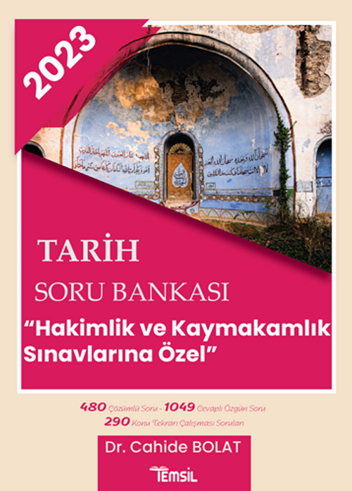 Tarih Soru Bankası Hakimlik Ve Kaymakamlık Sınavlarına Özel