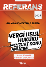 Referans Vergi Usul Hukuku  Mevzuat Konu Anlatımı