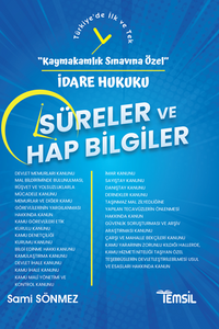 Kaymakamlık Sınavına Özel İdare Hukuku Süreler Ve Hap Bilgiler